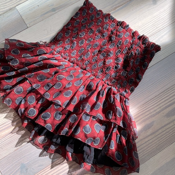 Isabel marant cute skirts mini silk - Picture 2 of 4